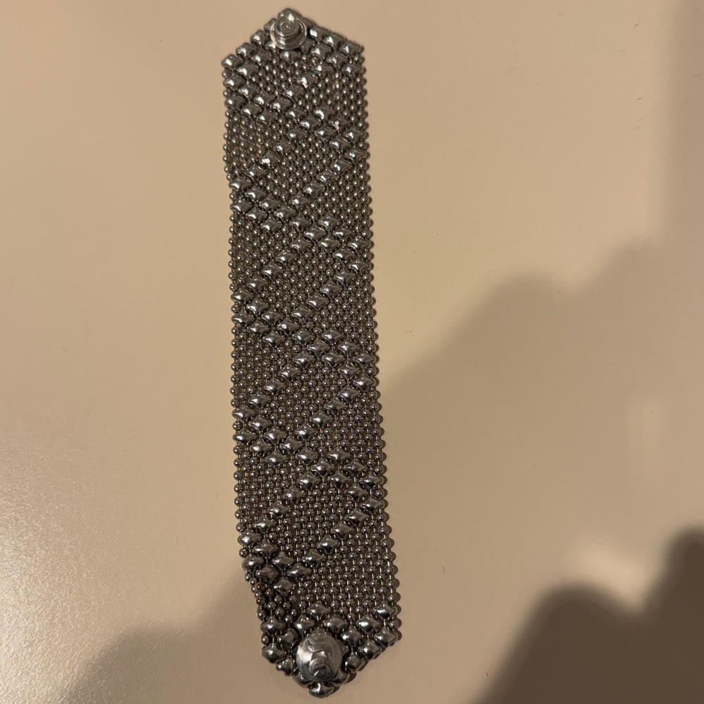 beautiful liquid metal bracelet
